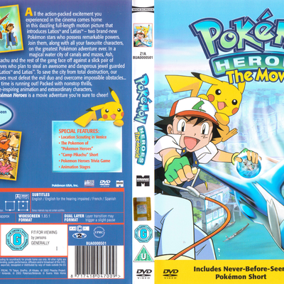 Pokémon Heroes The Movie Pocketmonsters Net