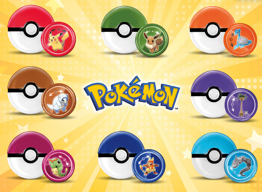 Details about   McDonald's 2019 Pokémon Disc Launcher Toys-Pick Your Favorite! 