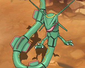 Shiny Rayquaza Distribution Event For Pokémon Omega Ruby & Alpha