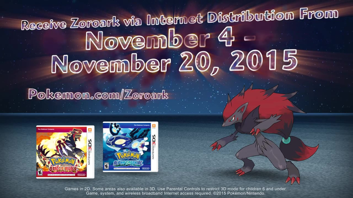 Pokemon Omega Ruby and Alpha Sapphire: Zoroark event, Shiny Yveltal  revealed; Pokemon Super Mystery Dungeon now available - IBTimes India