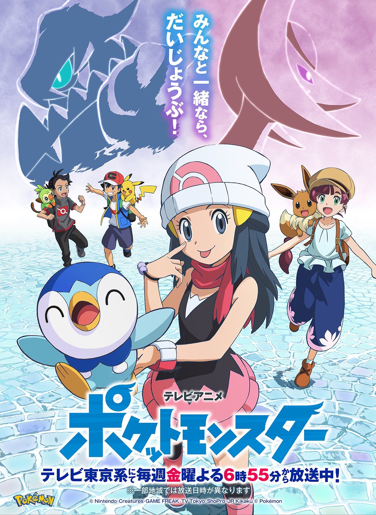 2008 Pokemon Pocket Monster Movie Anime Poster