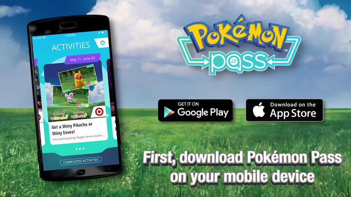 Get a free shiny in Pokemon Let's Go with the new Pokemon Pass app