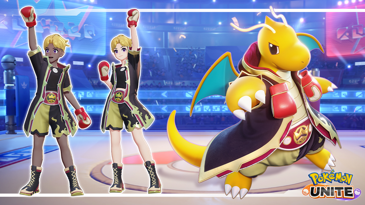 Pokémon UNITE' holiday update adds Dragonite and festive outfits