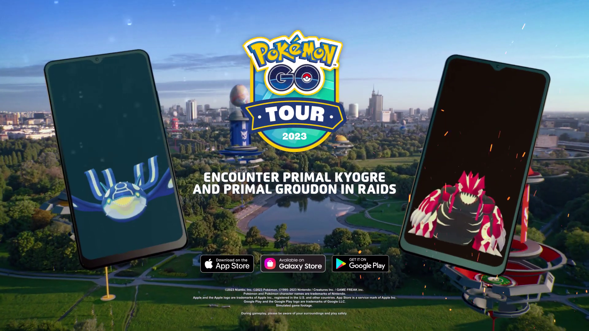 Groudon and Kyogre can soon use Primal Reversion in Pokémon Go