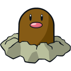 Dugtrio - #051 -  Pokédex