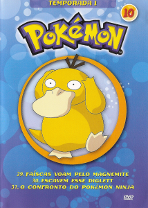 Dvd Pokémon / Ano 1 / Vol. 10 / Dublado / Novo