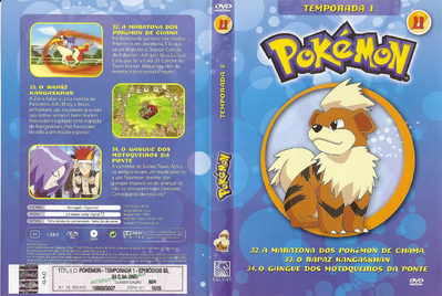 dvd 4 : pokémon temporada 1 (episodios 11 a 13 - Comprar Séries de