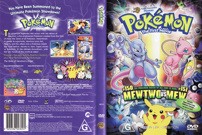 Pokémon: Mewtwo Returns DVD (Australia)