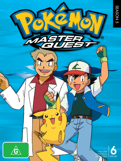 Pokémon 5ª Temporada (Master Quest) Completa E Dublada Em Dvd