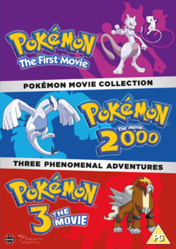 Image result for pokemon movie collection 1-3 manga entertainment  dvd cover