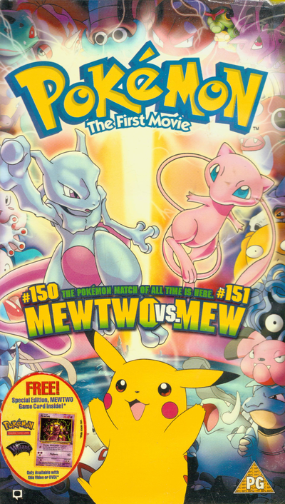 Dvd Pokemon Mewtwo Vs Mew