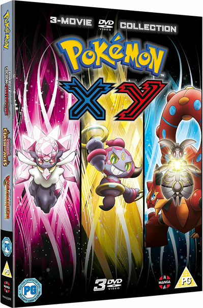 VIZ on X: Cover reveal!⚡️ Pokémon XY Mega 3-Movie Collection includes: 1.  Pokémon the Movie: Diancie & the Cocoon of Destruction. 2. Pokémon the  Movie: Hoopa & the Clash of Ages. 3.