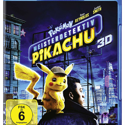 Pokémon Meisterdetektiv Pikachu Blu Ray 3d