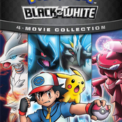 Pokemon Black and White Movie 4-Pack DVD