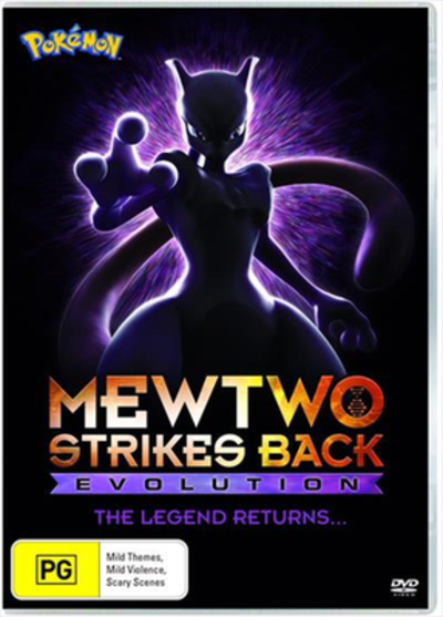 Pokemon the Movie Mewtwo Strikes Back Evolution DVD