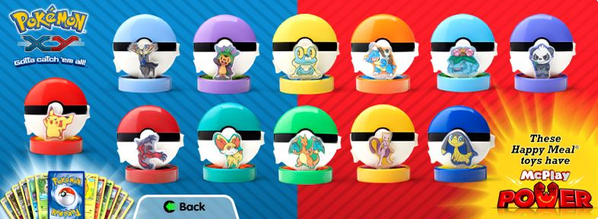 mcdonald's pokemon x and y toys