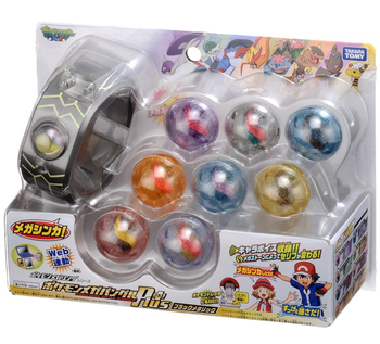 pokemon mega ring mega stone set