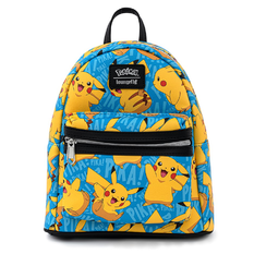 Pokemon Sequin Pikachu World 1-1 Games Loungefly Exclusive Mini Backpack