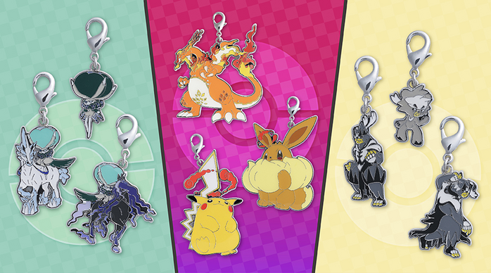 Pokémon Center - National Dex Zukan Metal Charms