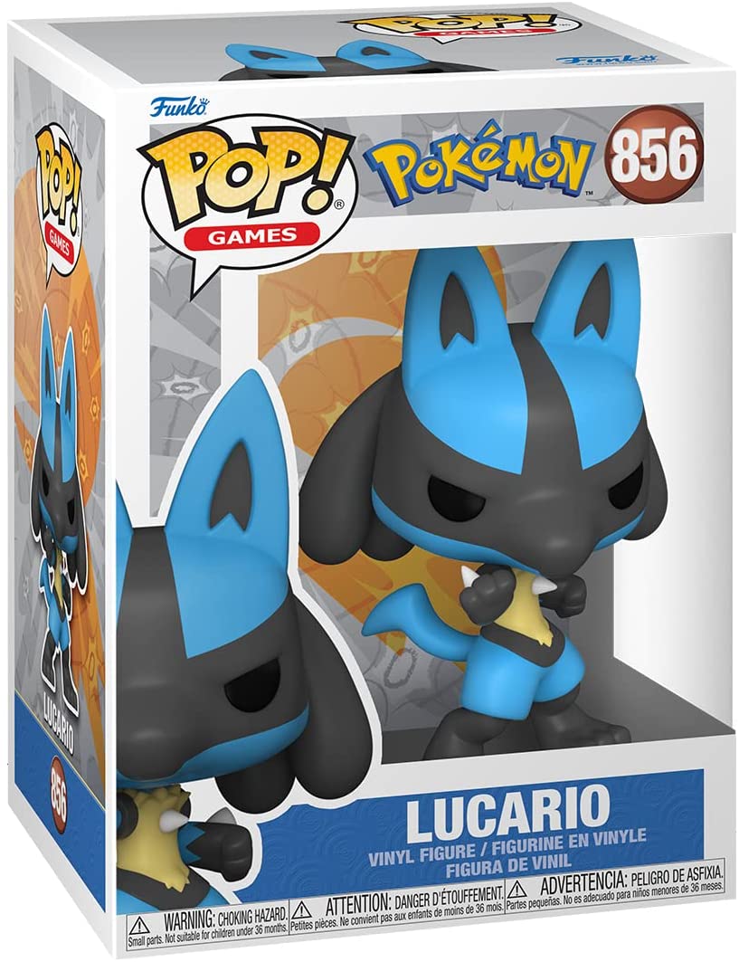 Funko Pop! Games Pokémon - Wave 9 Vinyl Figures - Lucario