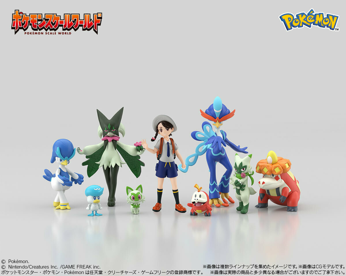 Pokemon Scale World Kanto Region 3 Set of 18 Figures