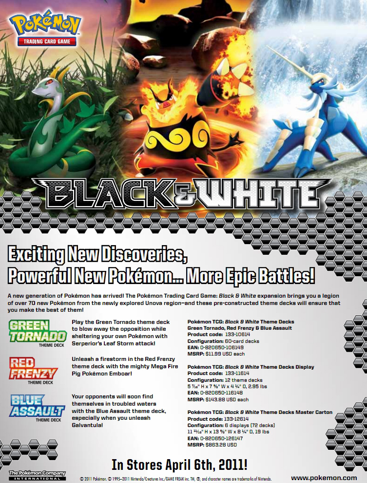 Pokemon TCG: Black & White Expansion - Diamond Comics