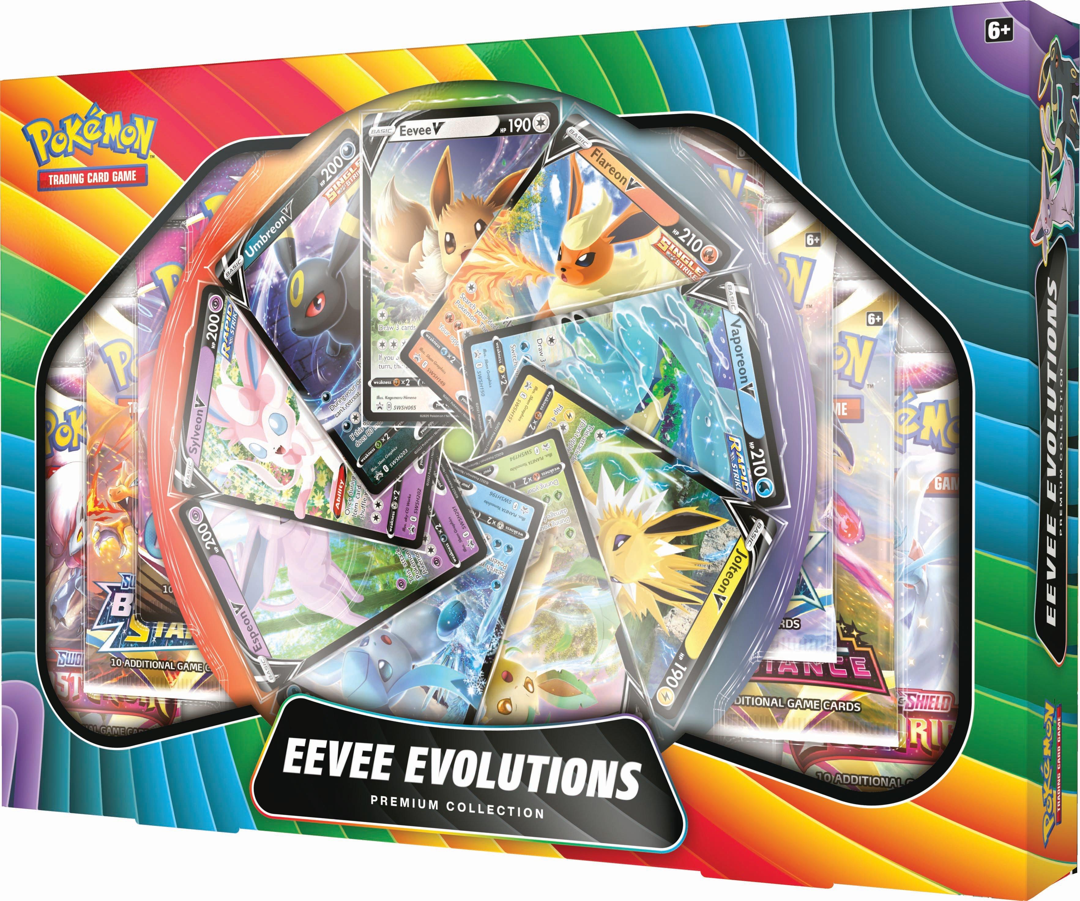 Pokemon Eevee Evolutions Card Set