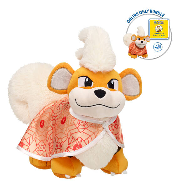 Build-A-Bear Vulpix Fire Pokemon Online Exclusive Stuffed Animal