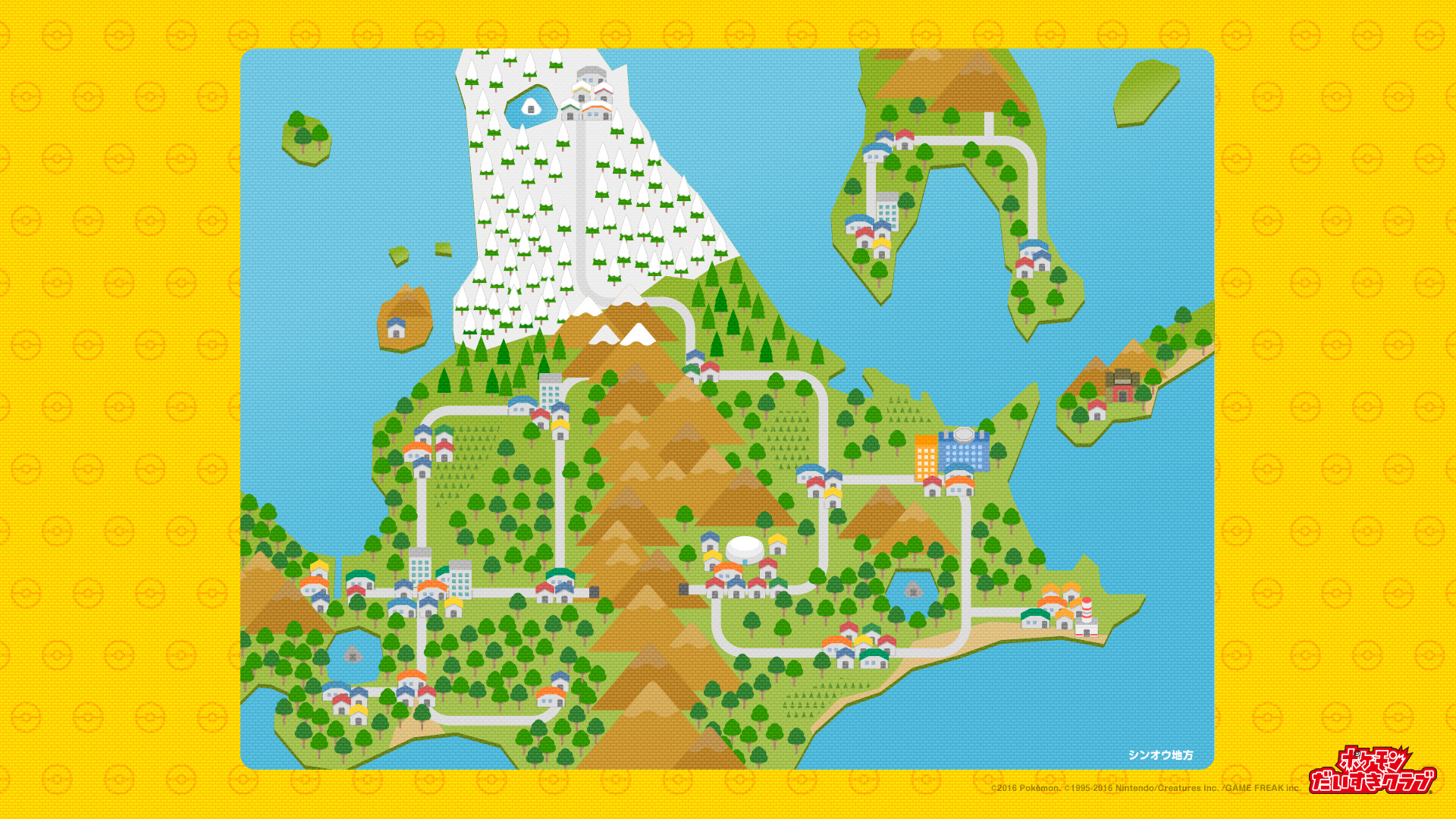 Pokemon World Maps Pocketmonsters Net