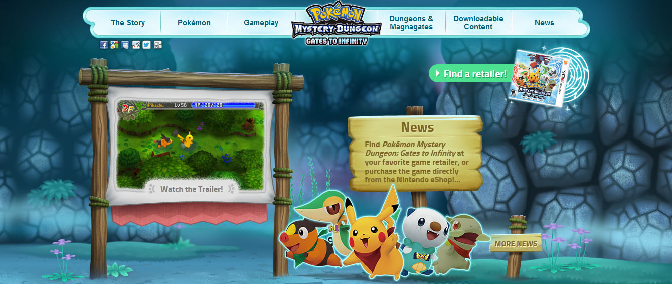 Pokémon mystery dungeon gates to infinity game sales download