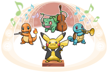 Pokémon: Symphonic Evolutions Live orchestra