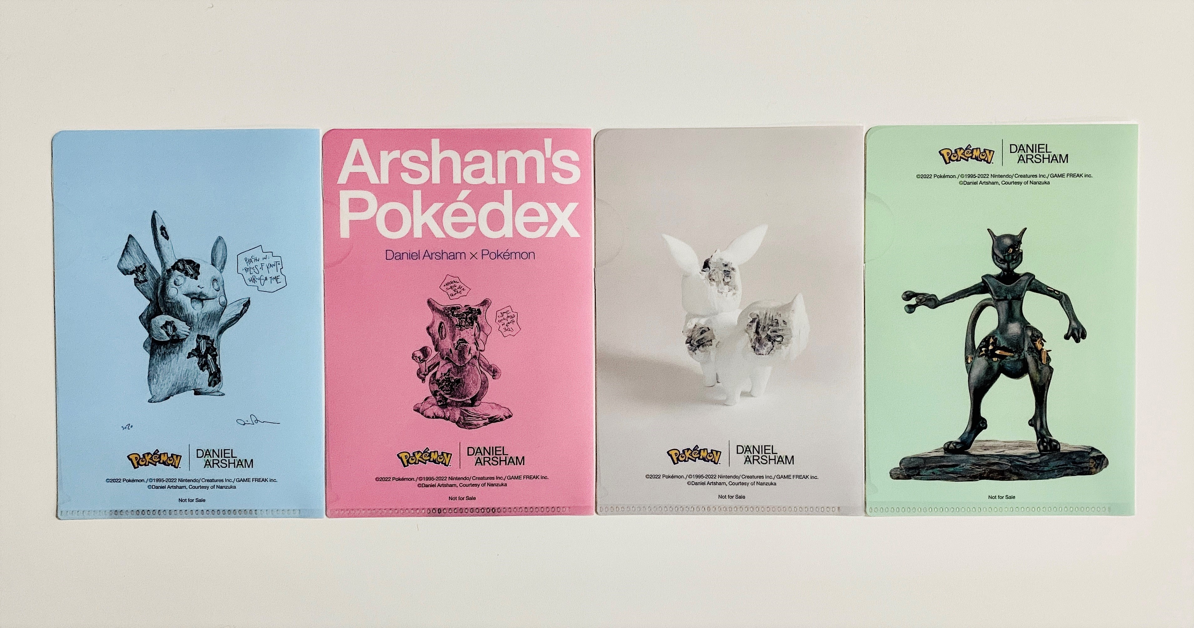 Daniel Arsham's Pokédex - PocketMonsters.Net