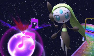 Shiny Meloetta Pirouette Dream World / Global Link by