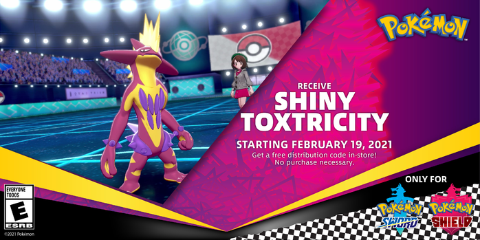 Pokemon Sword & Shield Toxtricity Location