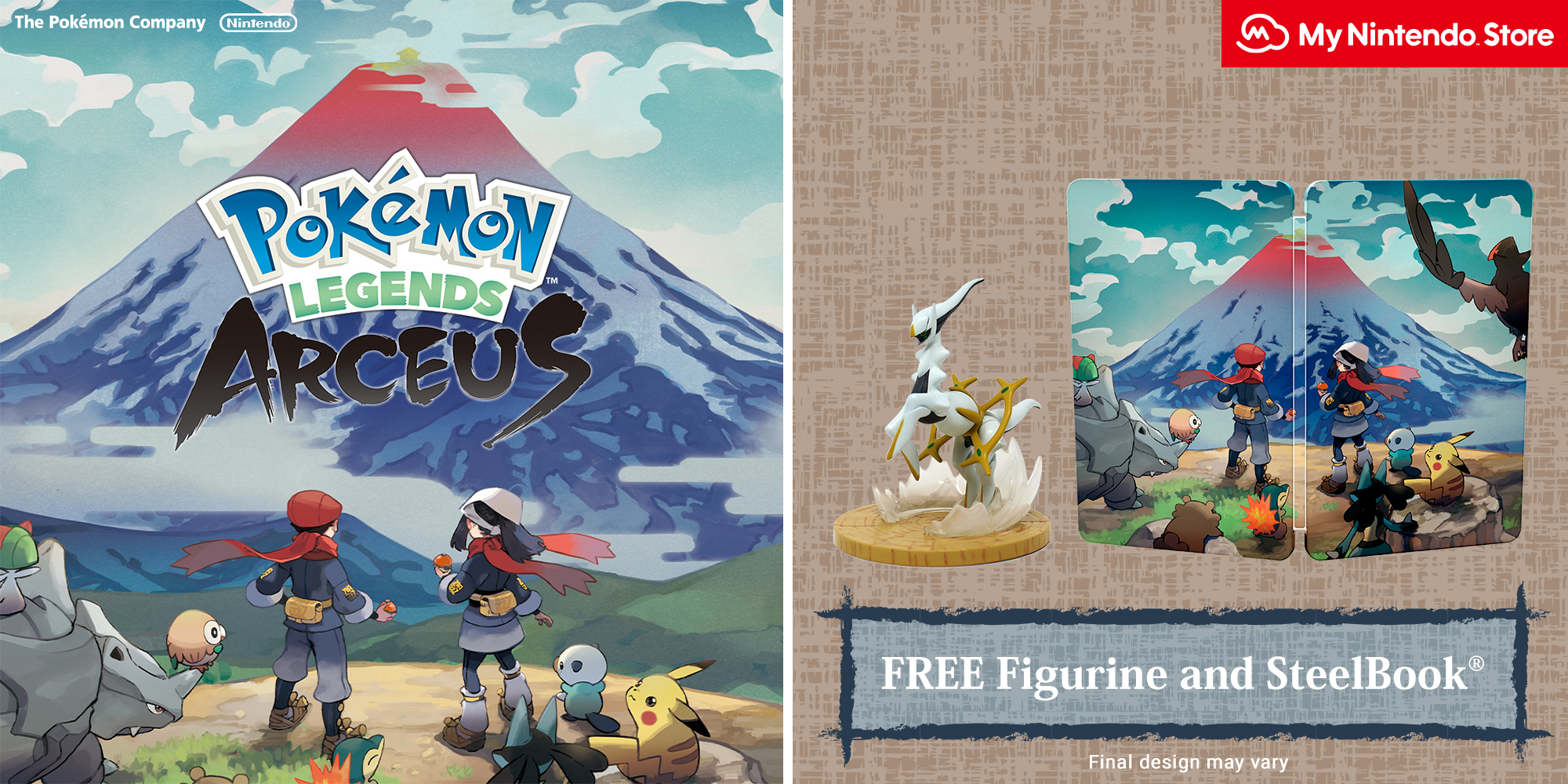 Pokémon Legends: Arceus pre-order bonus and release date guide