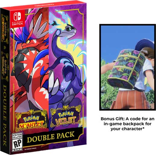 Pokémon Scarlet and Violet - Pre-orders Gifts 