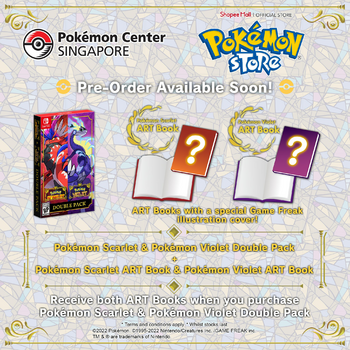 Pokemon Shining Pearl With Singapore Exclusive A5 Artbook And