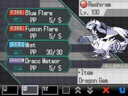 6] Shiny Reshiram!!! Everyone knows Reshiram > Zekrom :) I took a break  from hunting in white 2 but I still wanted the gen 5 vibe. : r/ShinyPokemon