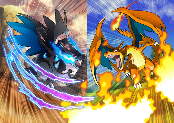 QUICK SNACK: Mega Charizard X vs Mega Charizard Y (Pokemon X and Y Wifi  Battle) Rating battles 