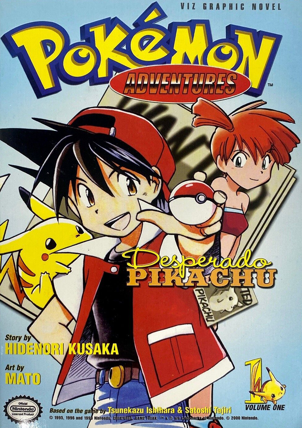 Pokemon Adventures Manga Volume 1