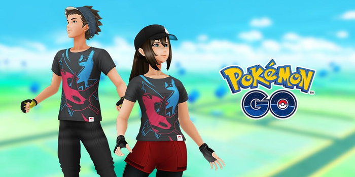 Pokémon GO - Mew / Latios and Latias - T-Shirts added to the in-game Shop 