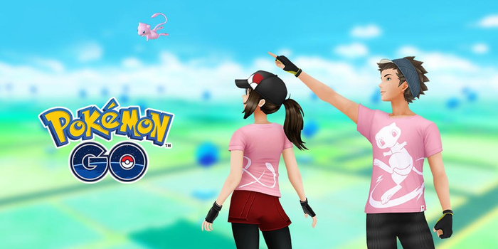 Pokémon GO - Mew / Latios and Latias - T-Shirts added to the in-game Shop 