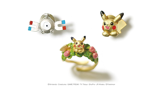 Details about   Pokemon Eevee Flower Field Ring hanging palnart poc From Japan　　 
