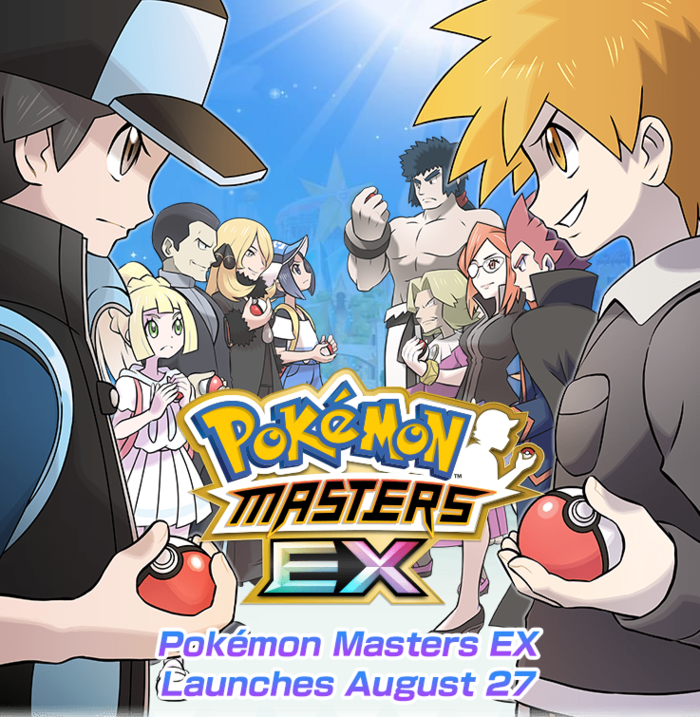 Pokémon Masters EX Launches on August 27th, 2020 / A Message from the