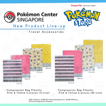 Pokémon Center Singapore - Pokémon Travel Accessories 