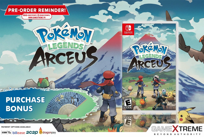 Pokémon Legends: Arceus Custom Nintendo Switch Boxart With -  Hong Kong