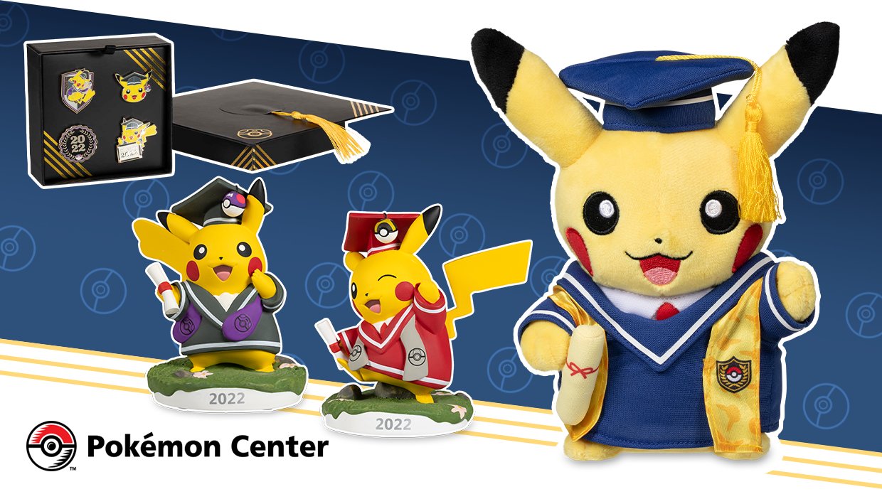 pikachu plush graduation