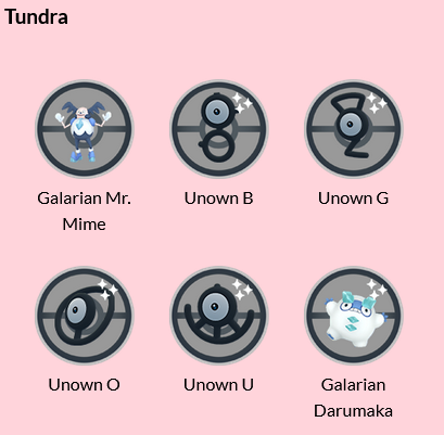 SHINY UNOWN U - Pokemon Go