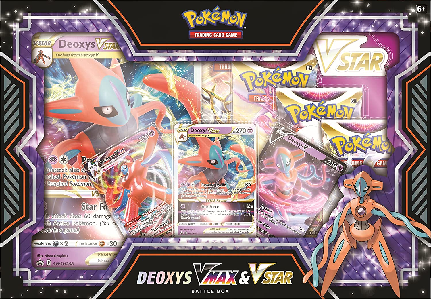 Lot - Pokémon Battle Deck—Zeraora vs. Deoxys