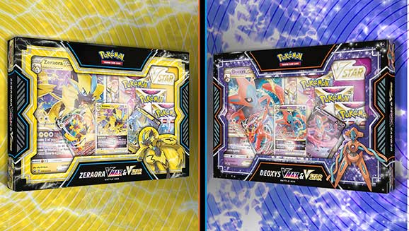 Lot - Pokémon Battle Deck—Zeraora vs. Deoxys